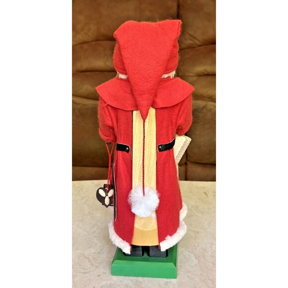 Vintage Steinbach Volksunst West Germany Santa Claus Christmas Nutcracker 13.5” - Picture 3 of 6